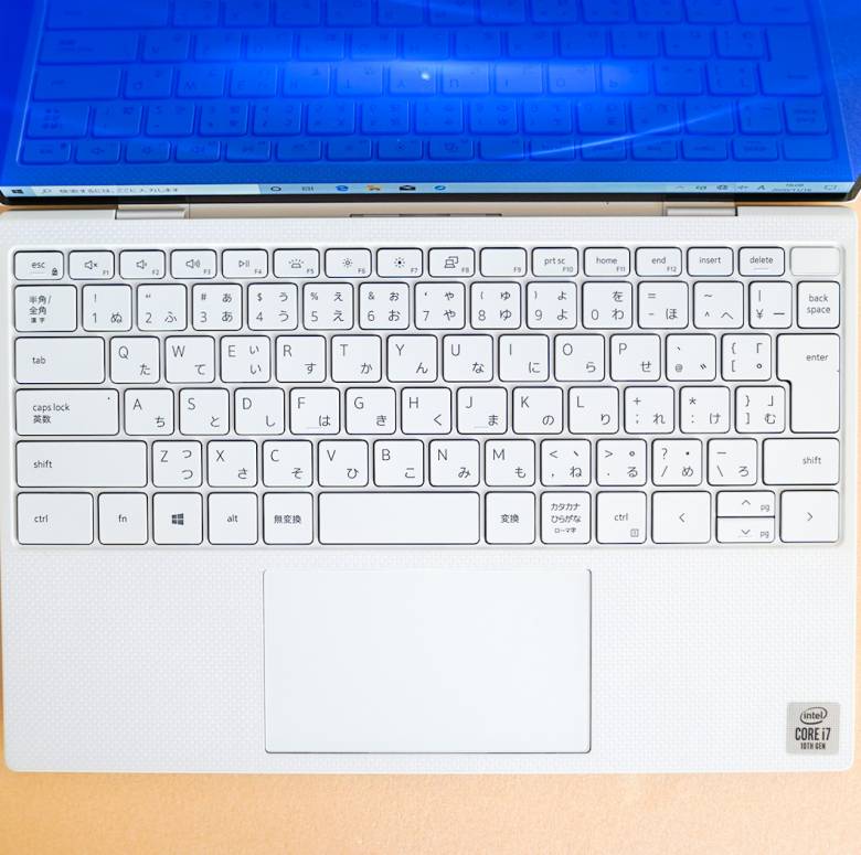 Dell XPS 13のキーボード