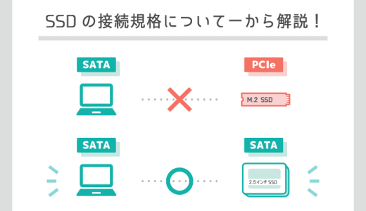 SATAとPCIeの違いはなに？ SSDの接続規格（インターフェース）の選び方を丁寧に解説
