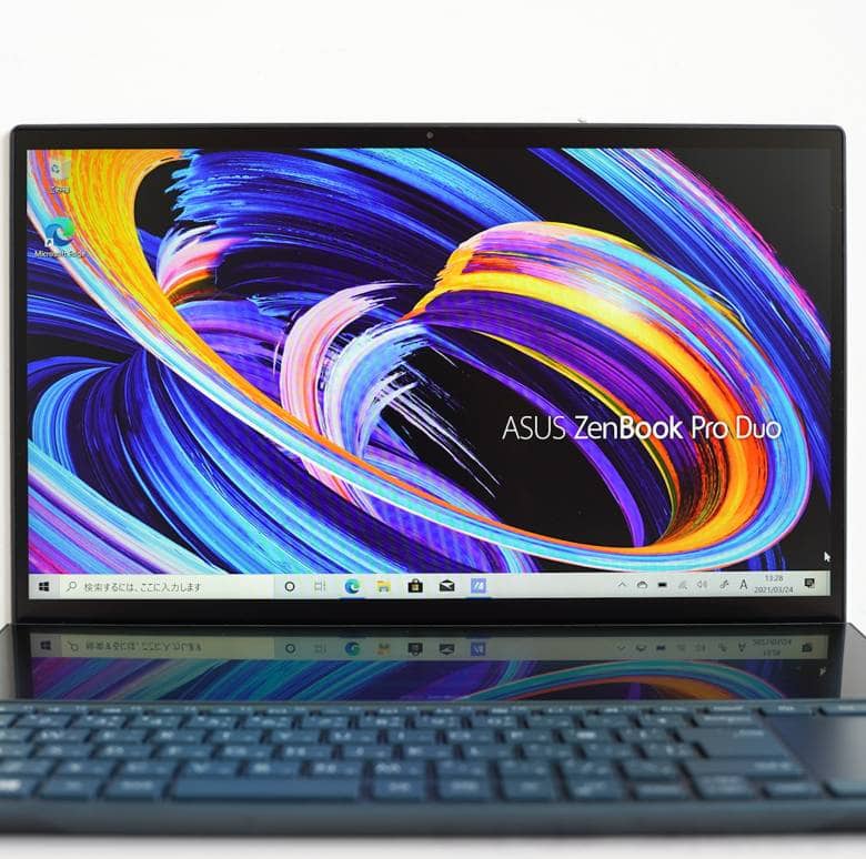 ZenBook Duo 14 UX482のディスプレイ解像度はフルHD