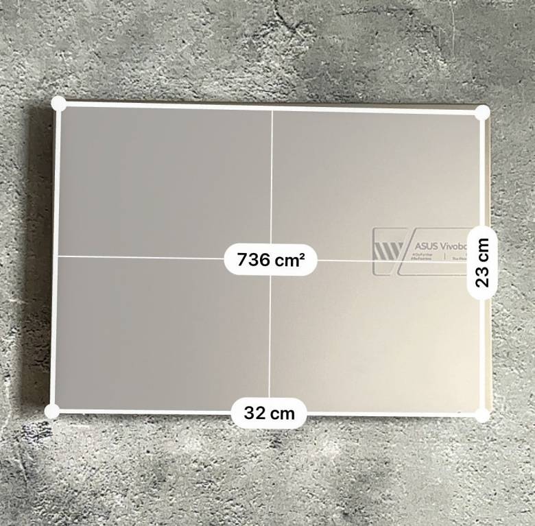 ASUS Vivobook S 14X OLED S5402ZAのサイズは319 x 210 x 14.3mm