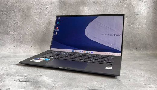 ASUS ExpertBook B9（第12世代Coreモデル）をレビュー！最軽量クラスの14型モバイルノートPC