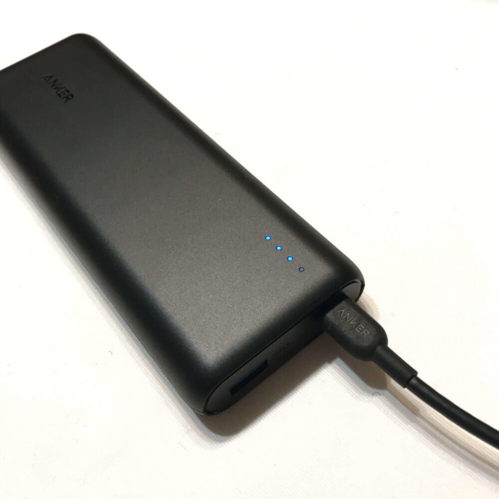 Anker PowerCore Speed 20000 PDはUSBタイプCを搭載