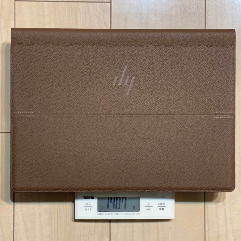 HP Spectre Folio 13の重量