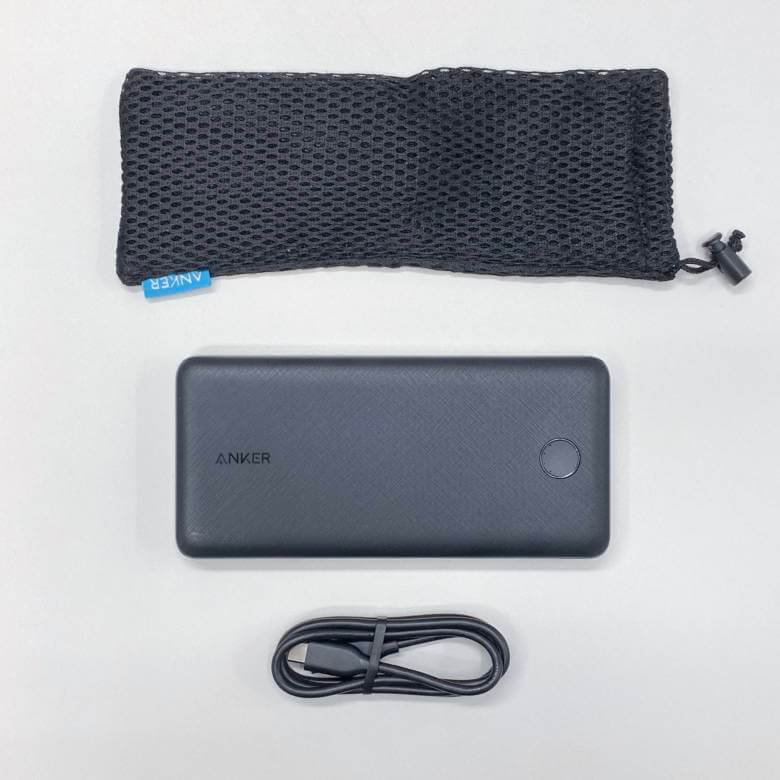 Anker PowerCore Essential 20000 PDの付属品