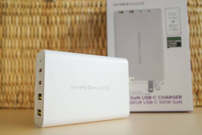 HyperJuice GaN 100W Dual USB-C/USB-Aレビュー】最大100W出力で最小最軽量の最強4ポートUSB充電器！ | マクリン