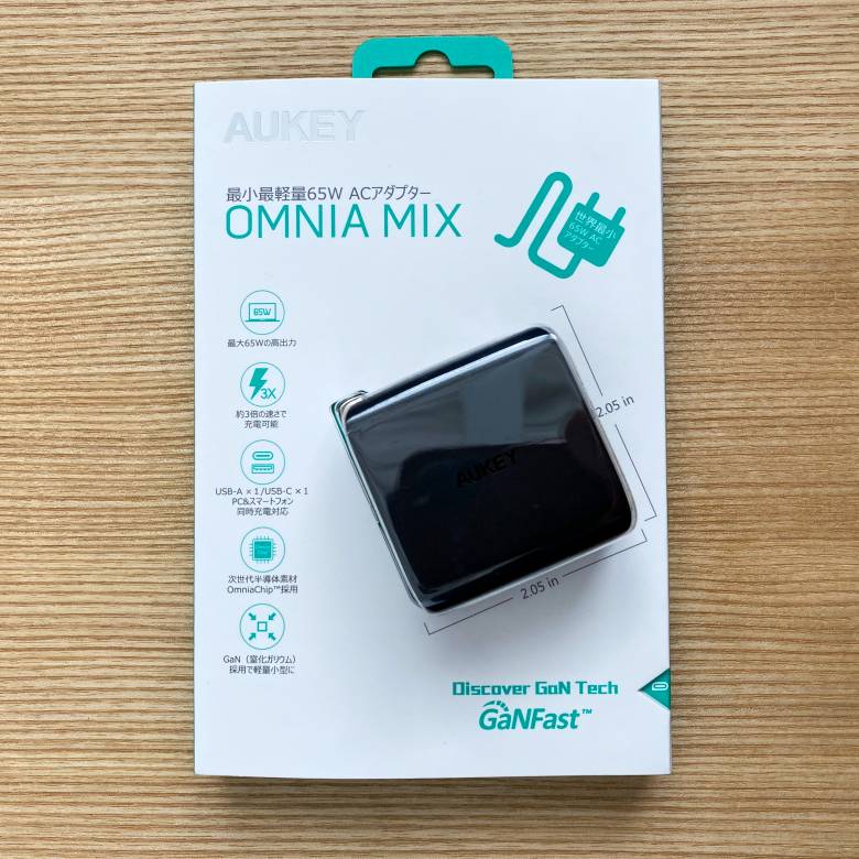 AUKEY Omnia Mix（PA-B3）の外箱