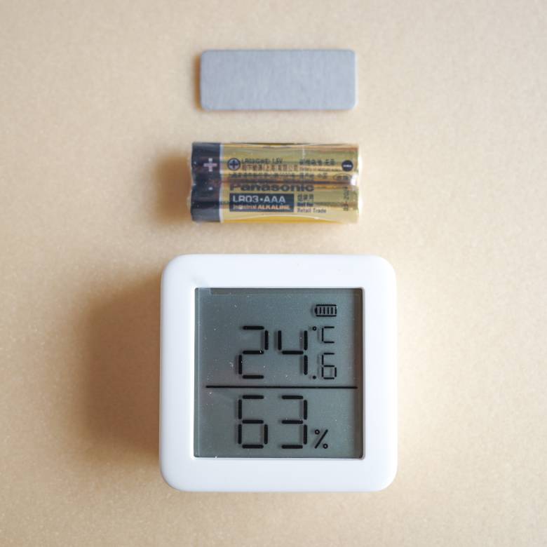 SwitchBot温湿度計の付属品
