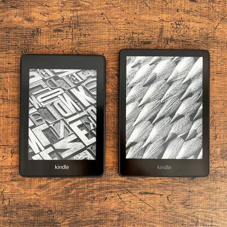Kindle Paperwhite 第10世代と第11世代の画面サイズは6インチから6.8インチにアップ