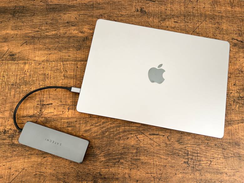 Satechi ハイブリッド USB-CハブはMacBookの拡張ストレージで使用可能