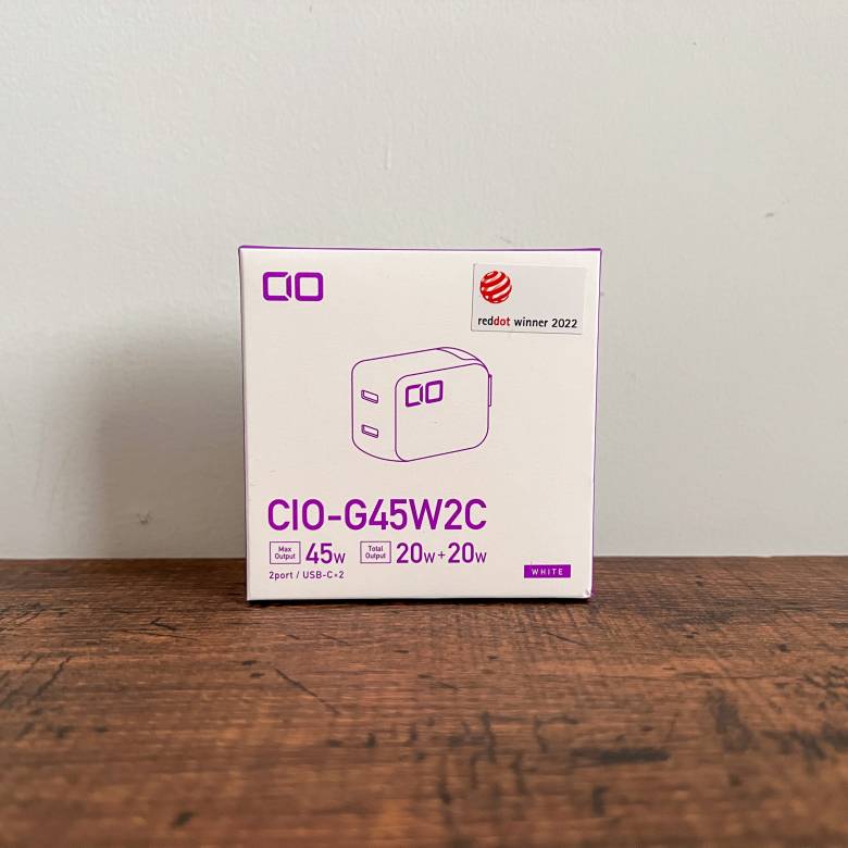 CIO NovaPort DUO 45Wの外箱