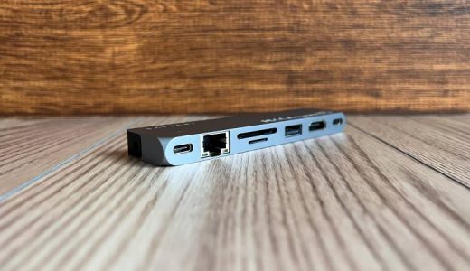 Satechi USB-C Proハブ Max 8in2をレビュー！MagSafeポートを塞がない設計のMacBook Pro用ハブ