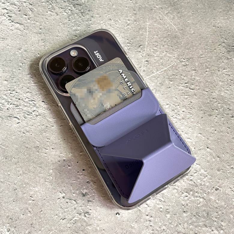 MOFT iPhone 14シリーズ MagSafe対応ケース&スタンドのカード収納