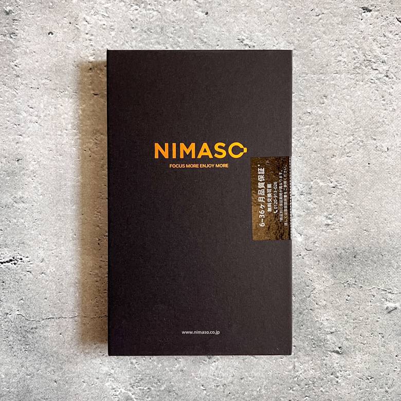 NIMASO ガラスフィルム iPhone 14 Pro用の箱