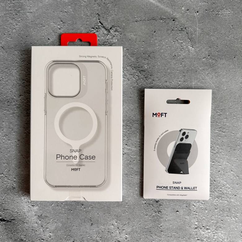 MOFT iPhone 14シリーズ MagSafe対応ケース&スタンドセットの外箱