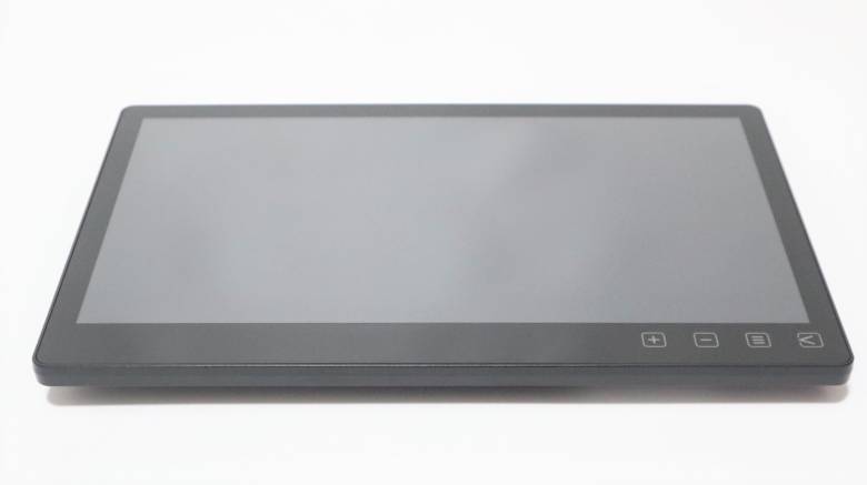 On-Lap T111Aの画面サイズは11.6インチ、モニター全体のサイズは、縦181mm・横280mm